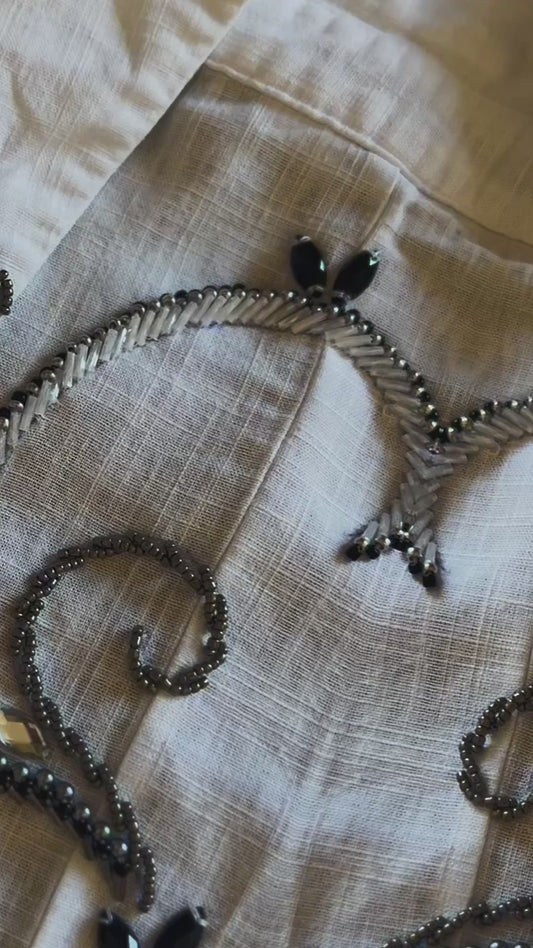 Noir Desire Embellished Shirt